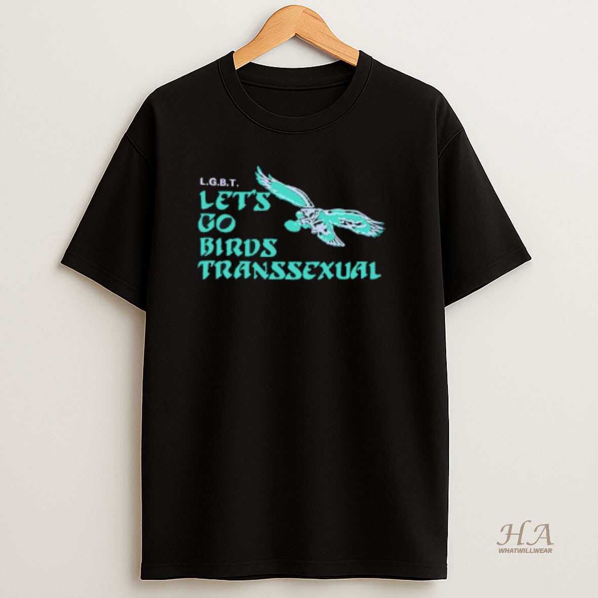 Official Lgbt Lets Go Birds Transsexual Philadelphia Eagles Football T Shirt