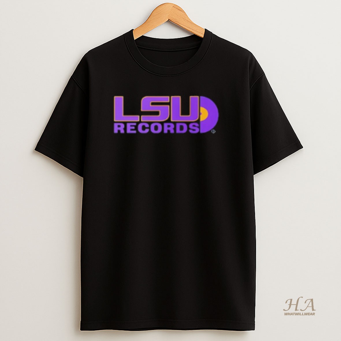 Official Lsu Tigers Lsu Records Logo T Shirt