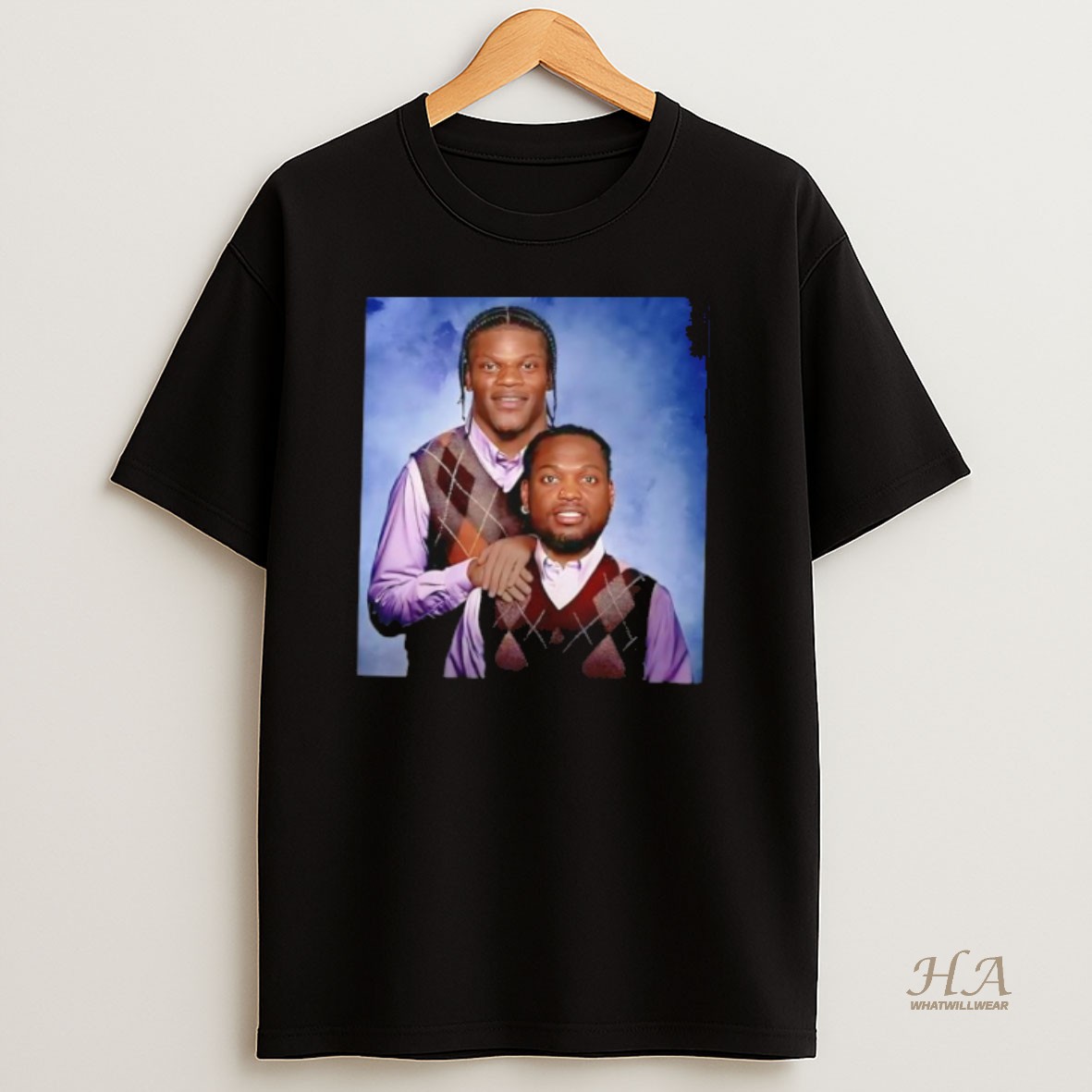 Official Lamar Jackson Derrick Henry Football Baltimore Step Brothers T Shirt