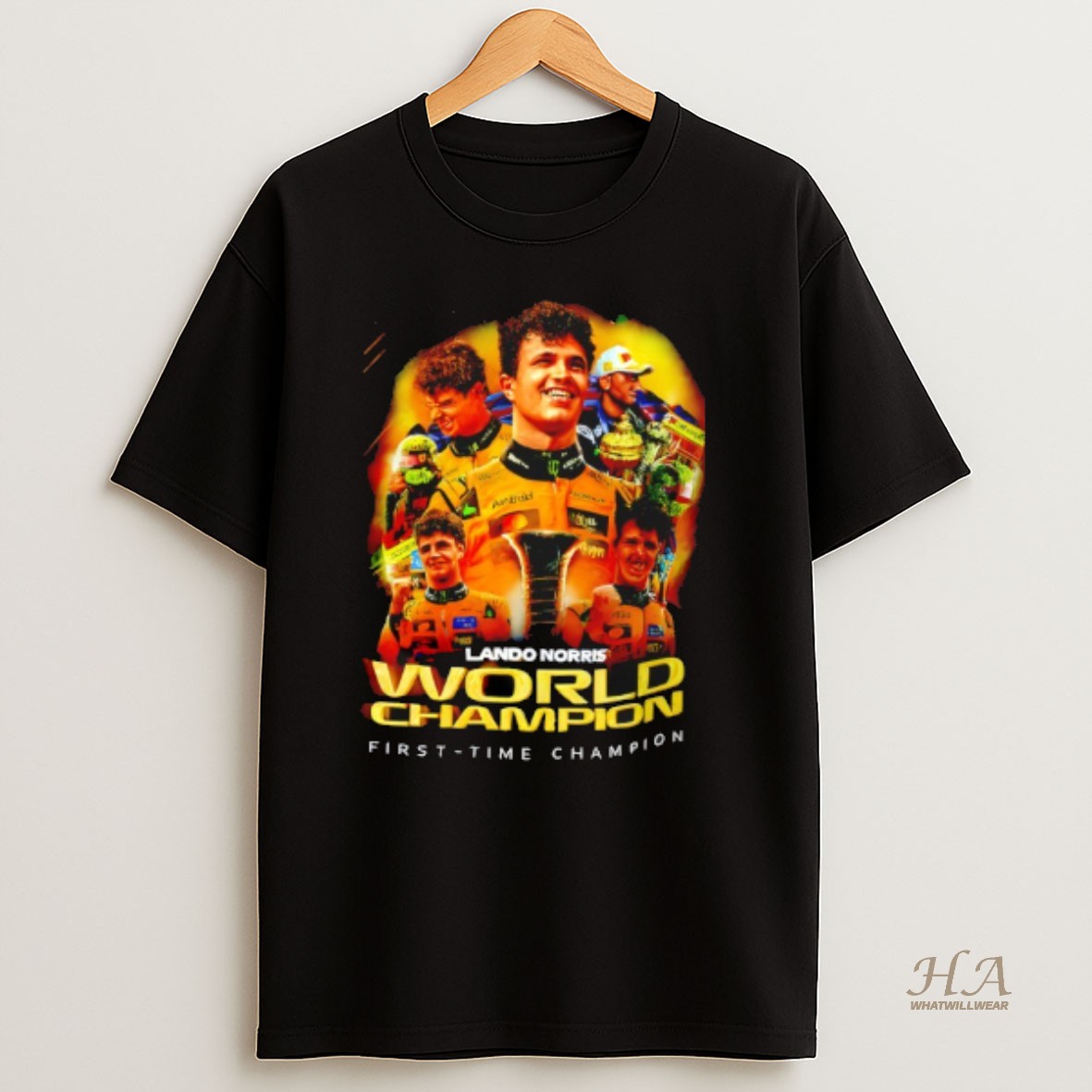 Official Lando Norris World Championship T Shirt