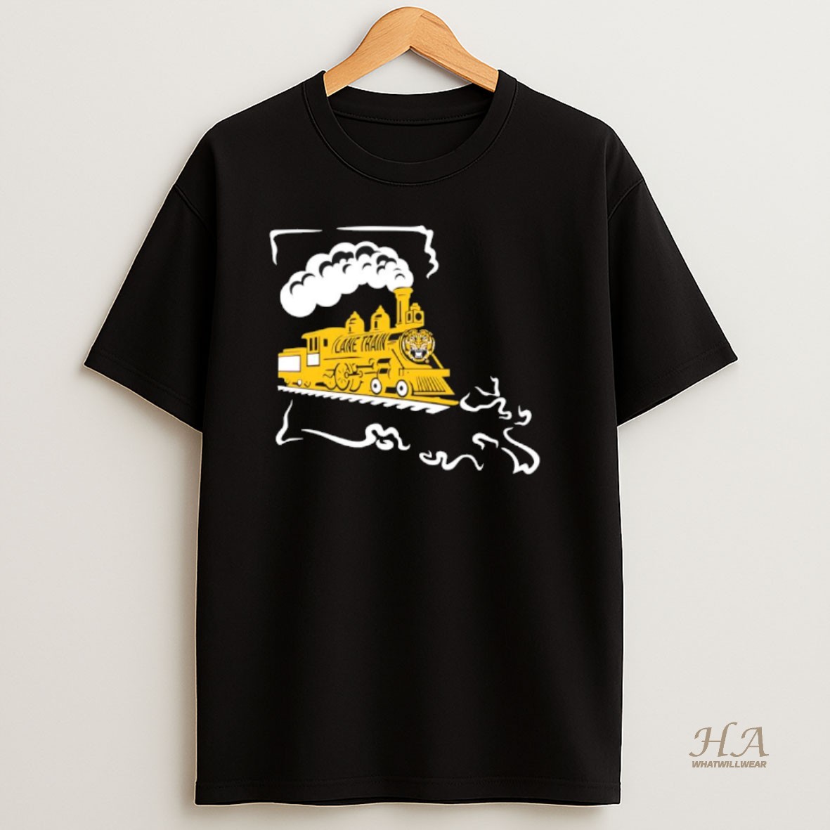 Official Lane Train Louisiana State University Tigers Graphic T Shirt