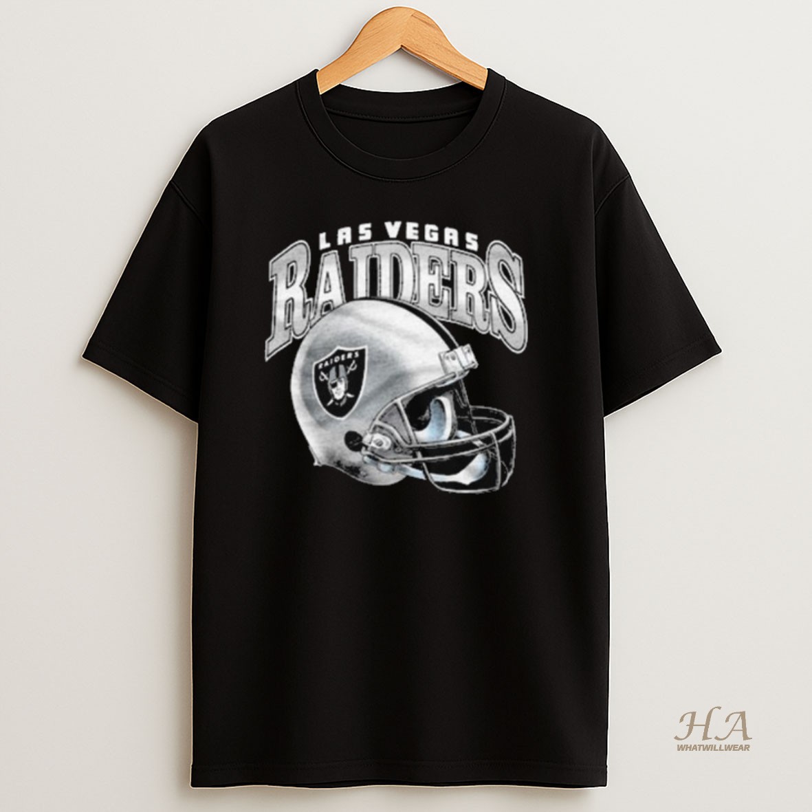 Official Las Vegas Raiders Gradient Helmet Long Sleve Shirt