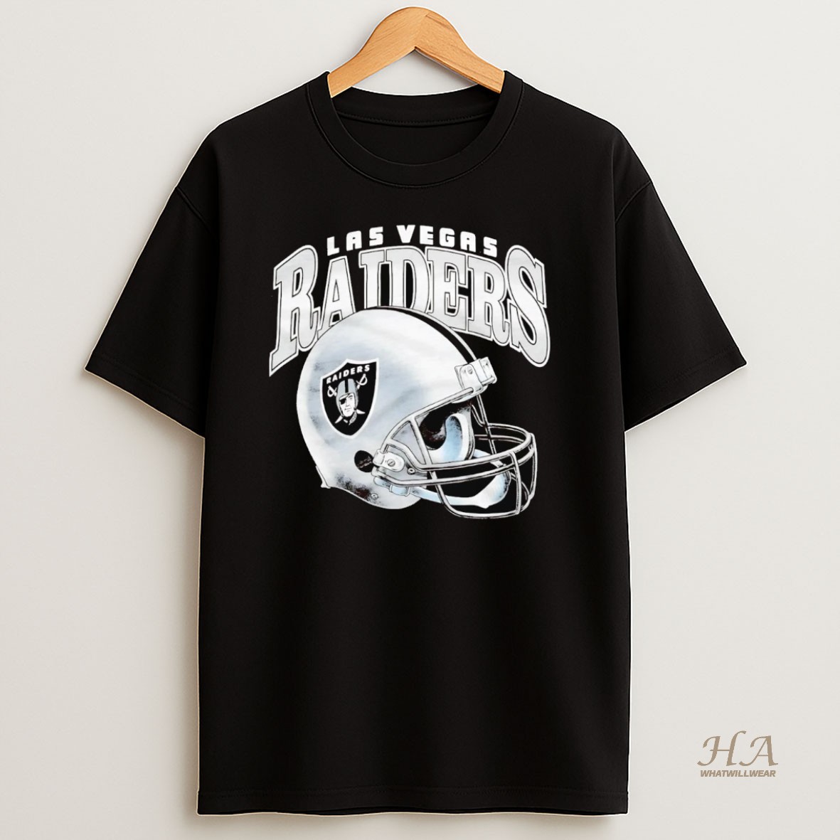 Official Las Vegas Raiders Gradient Helmet Shirt