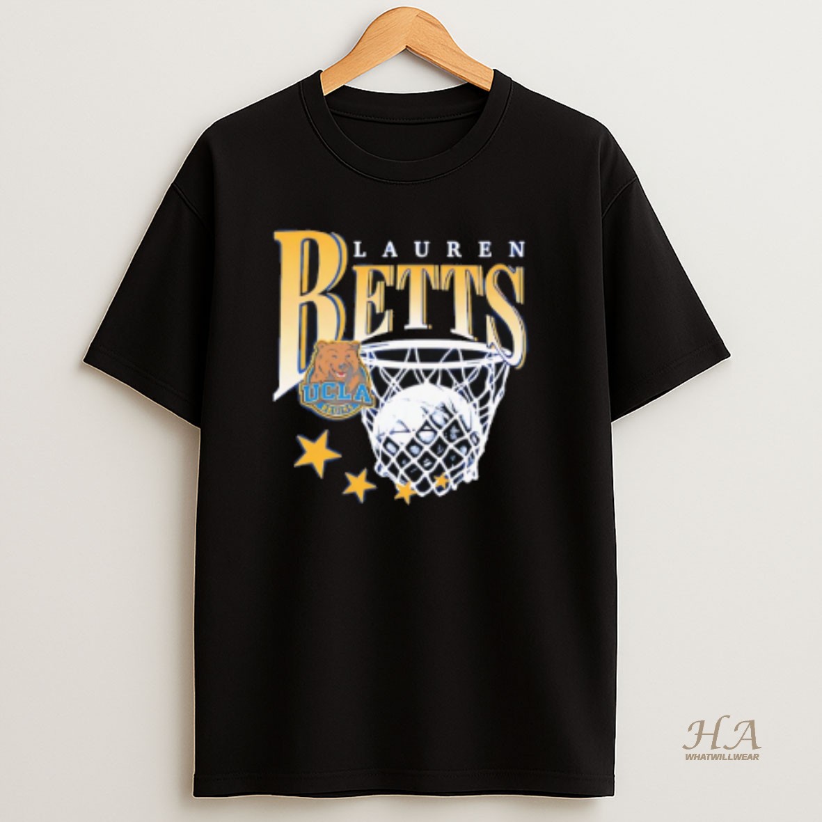 Official Lauren Betts Ucla Bruins Basketball Graphic T Shirt