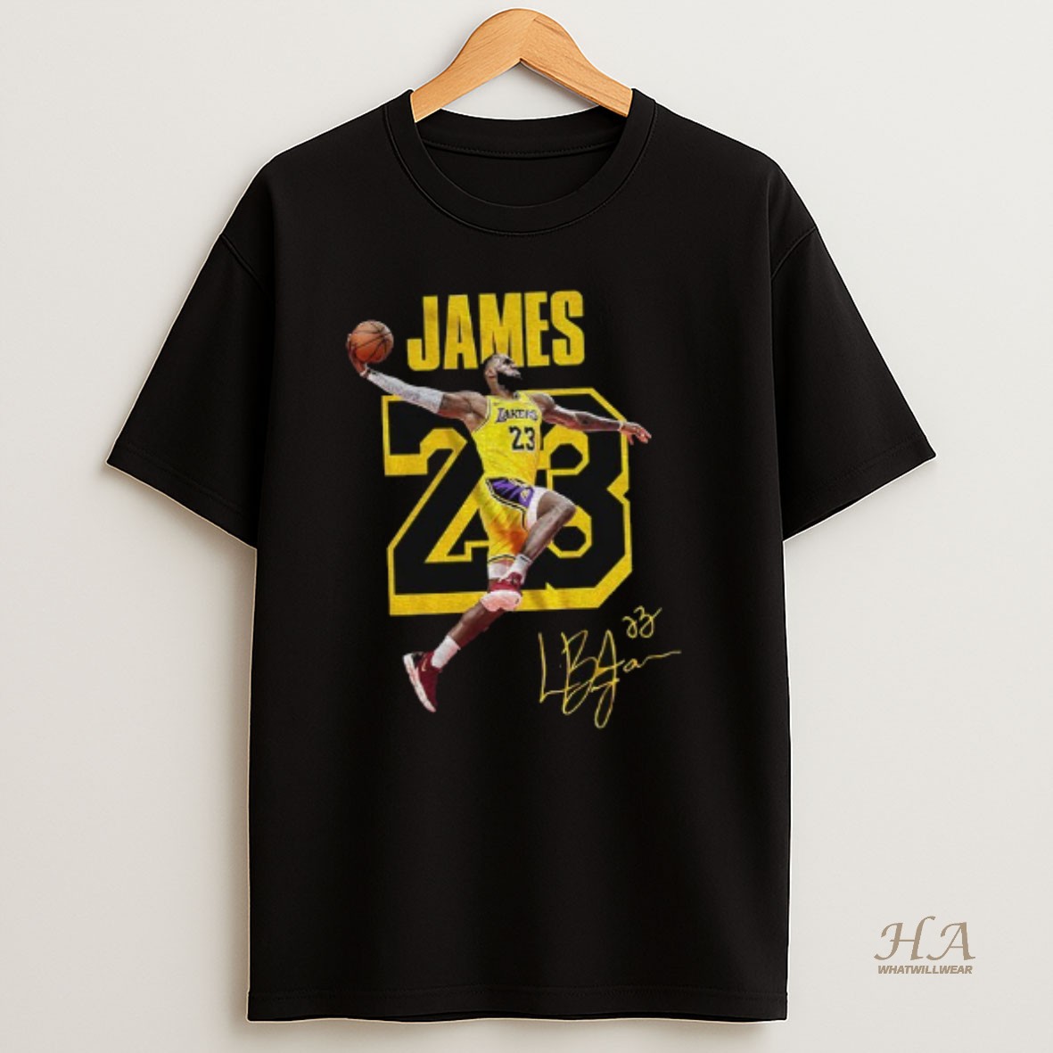 Official Lebron James Los Angeles Lakers Nba Basketball 2025 Signature T Shirt