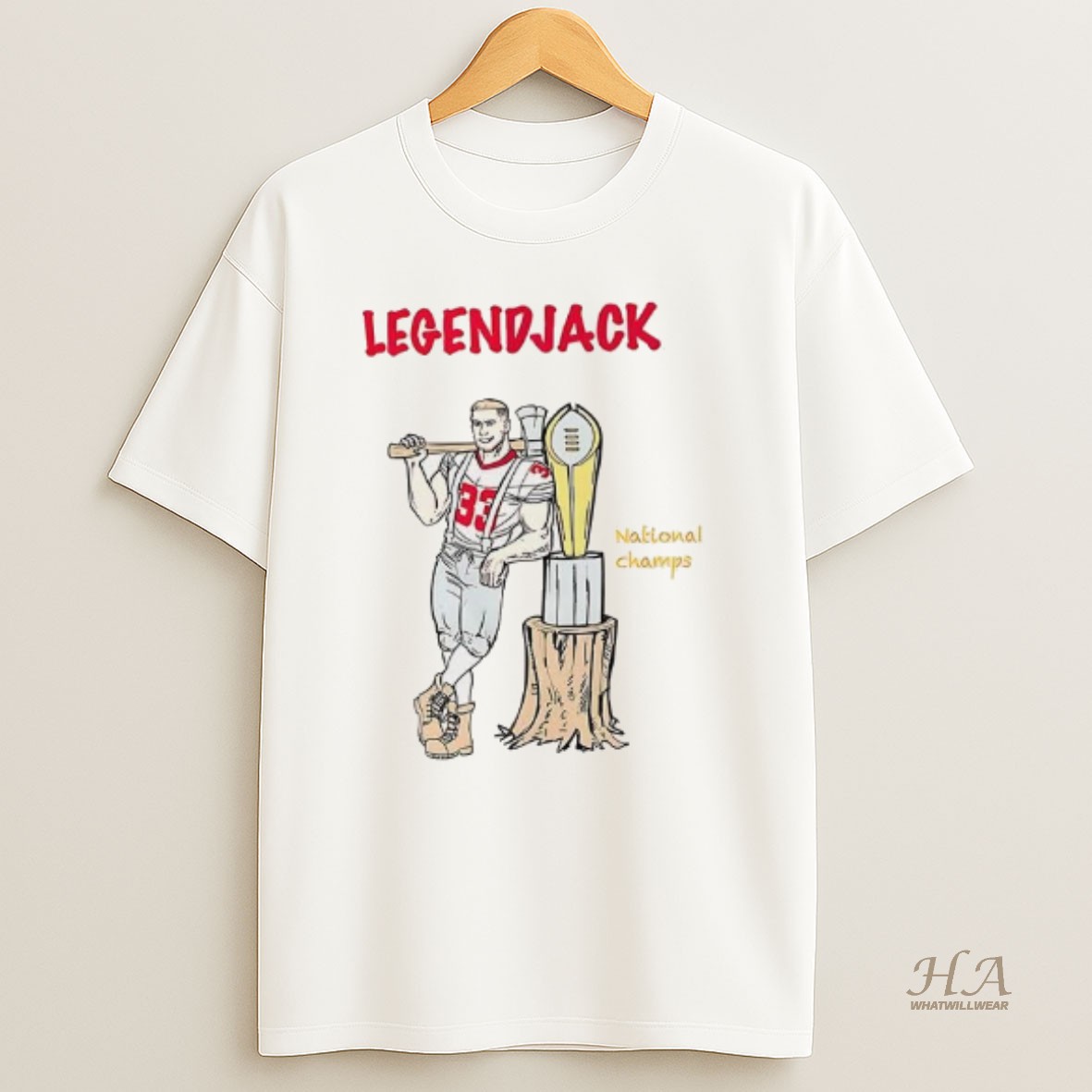 Official Legend Jack Ohio State Buckeyes National Championship T Shirt