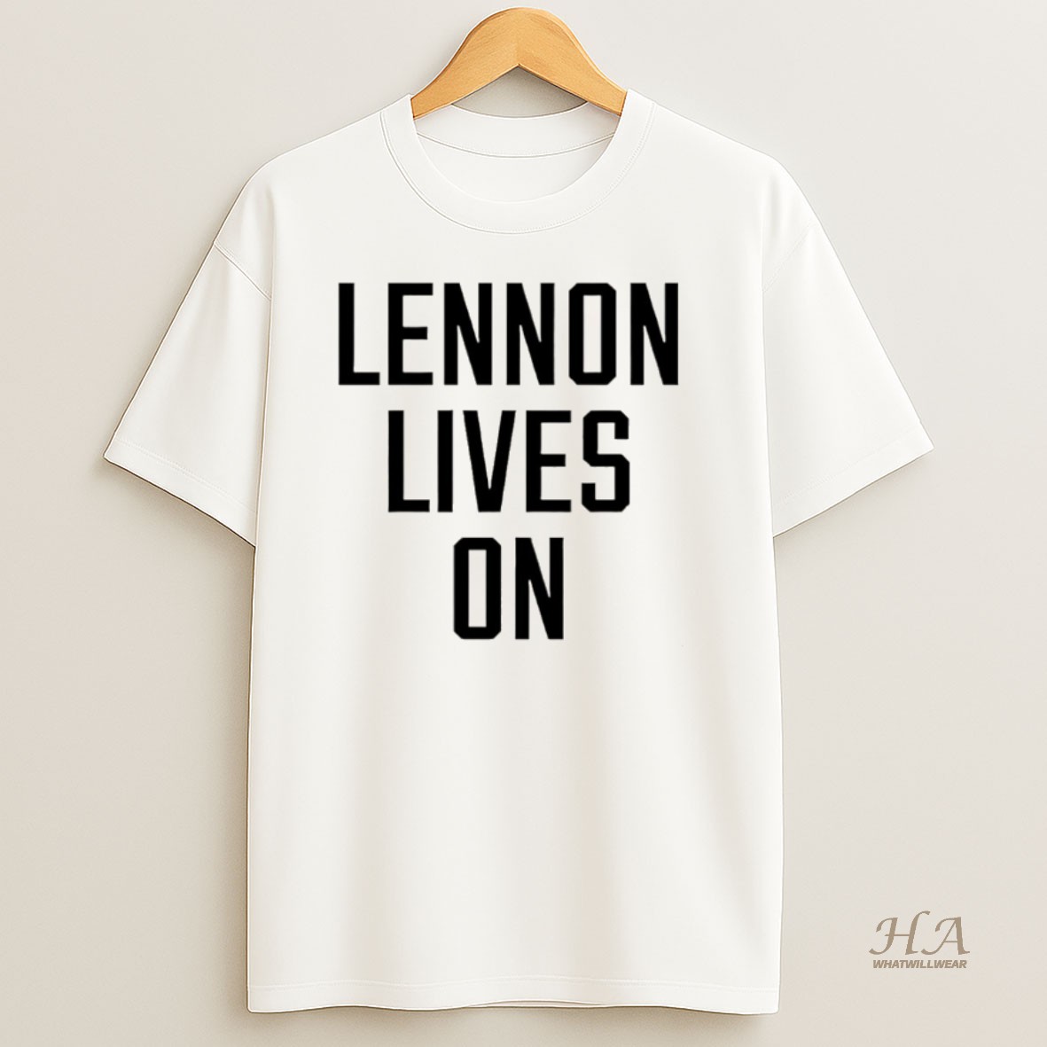 Official Lennon Lives On Christmas T Shirt