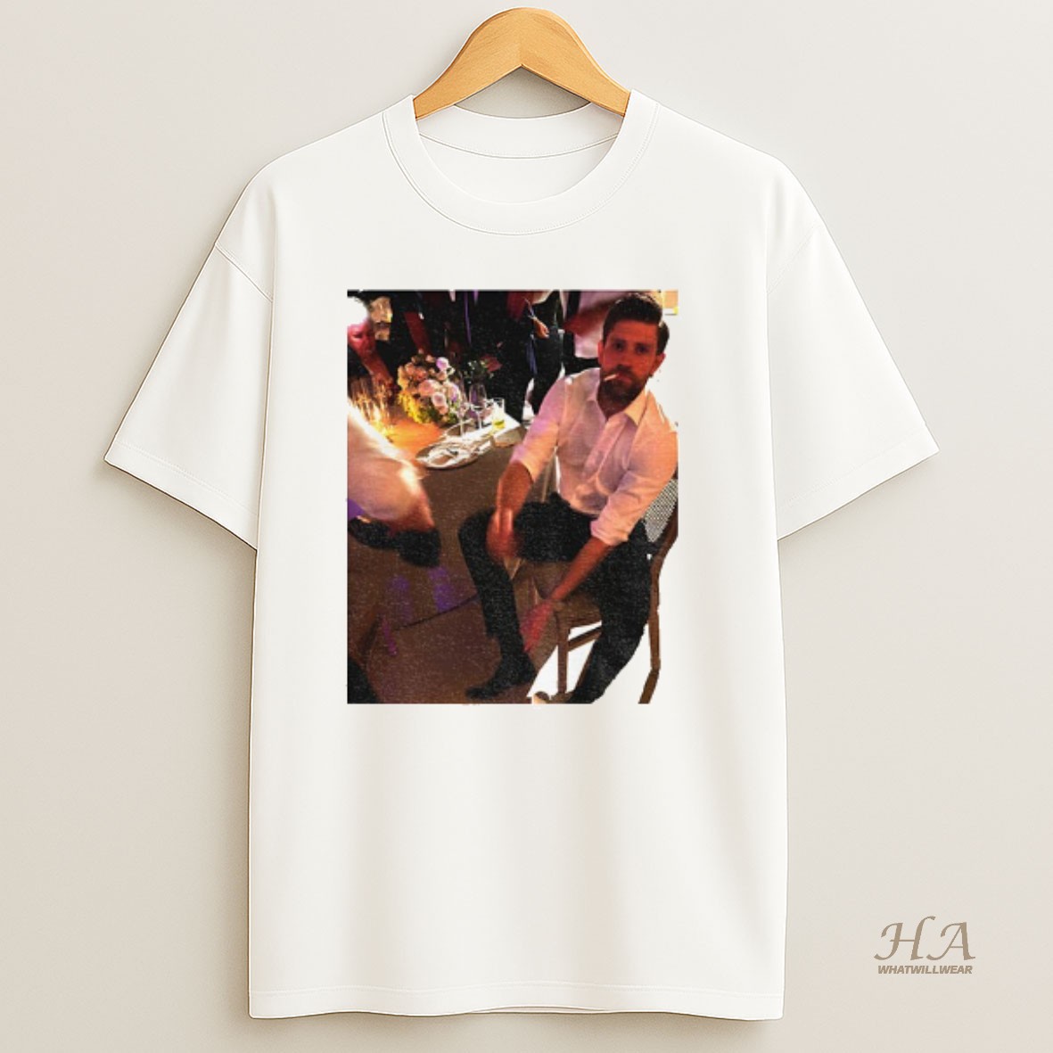 Official Leon Draisaitl Oilers Smoking Vintage Cig Photo T Shirt