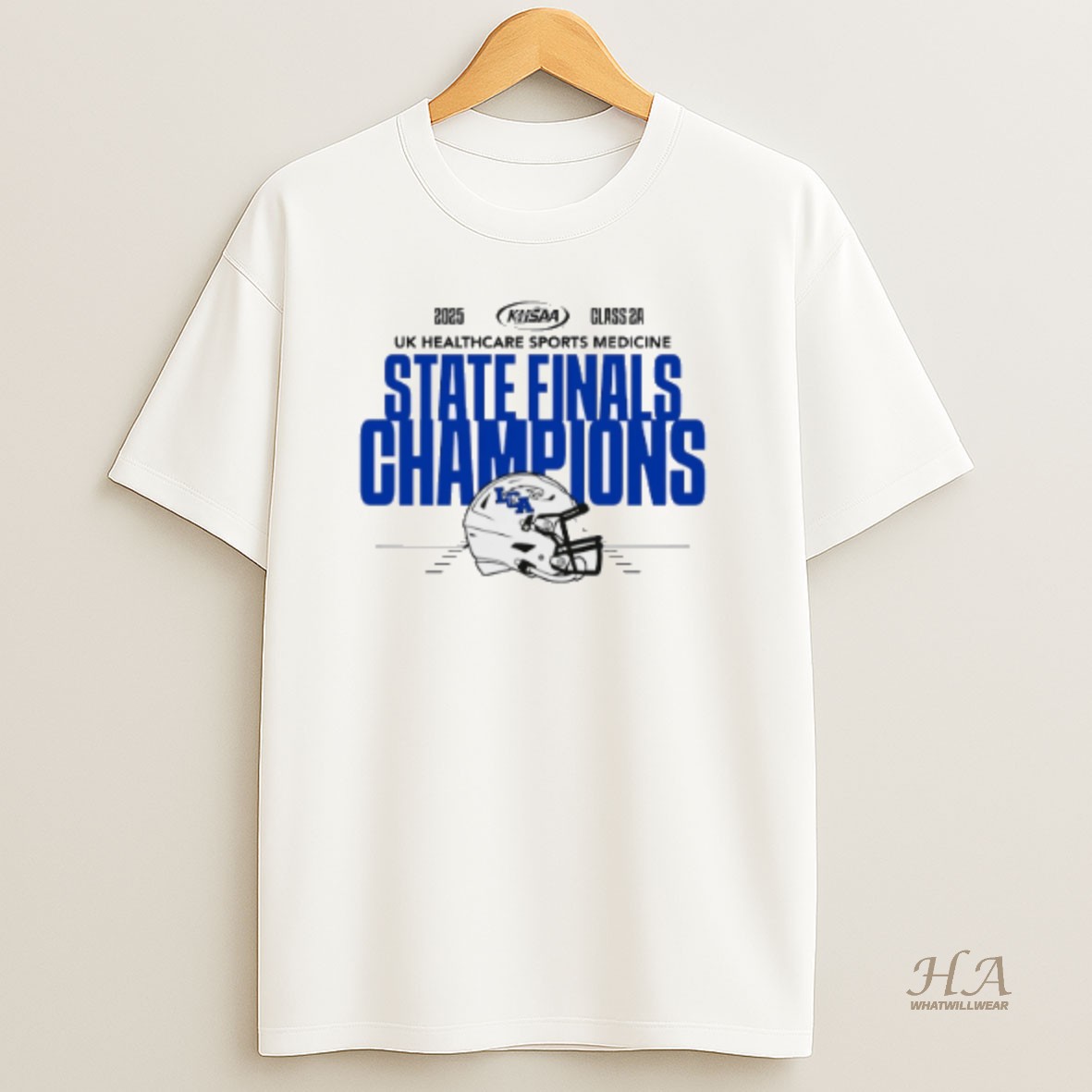 Official Lexington Christian 2025 Khsaa Football 2a State Finals Champions Shirt