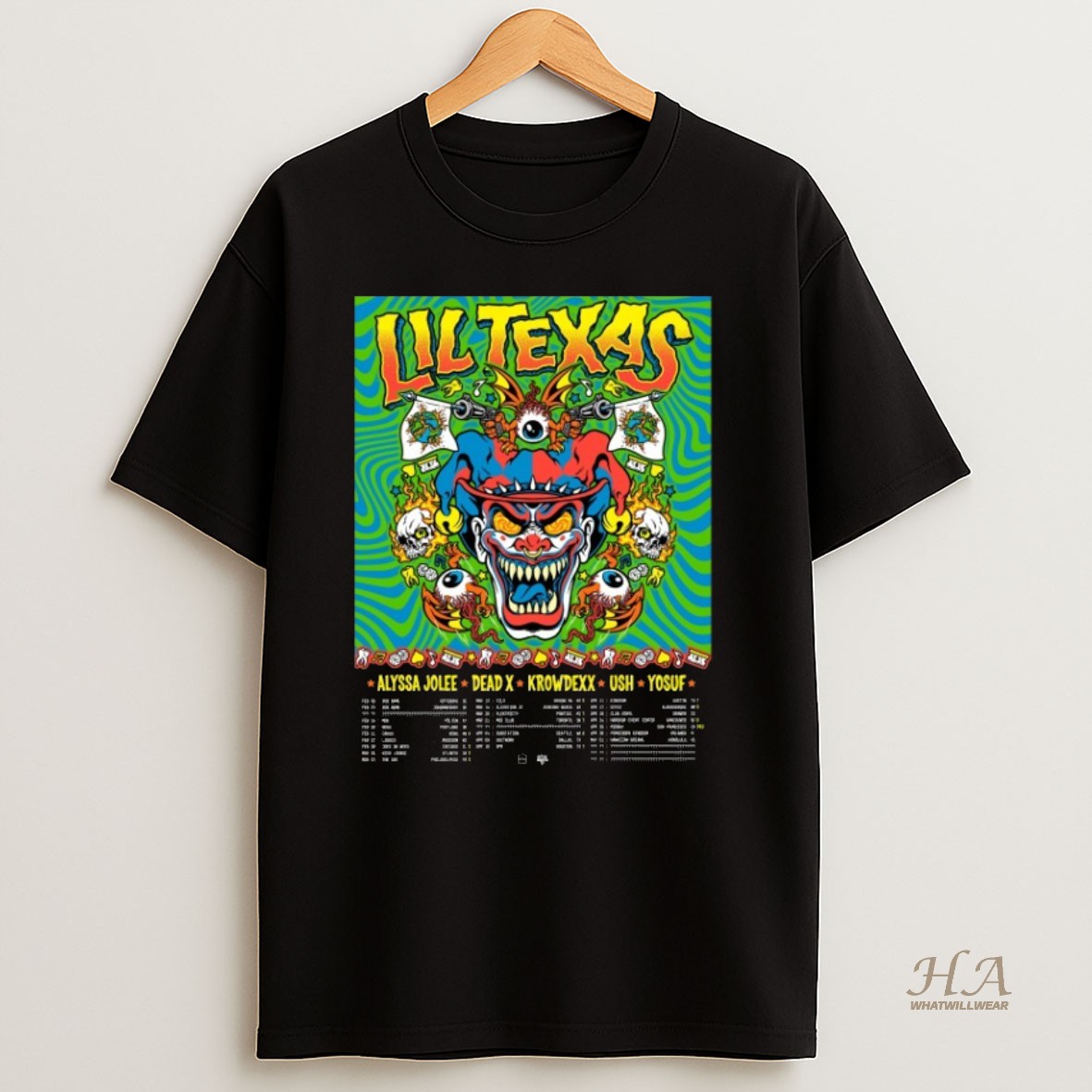 Official Lil Texas Were Going On New Tour 2026 Dates Shirt