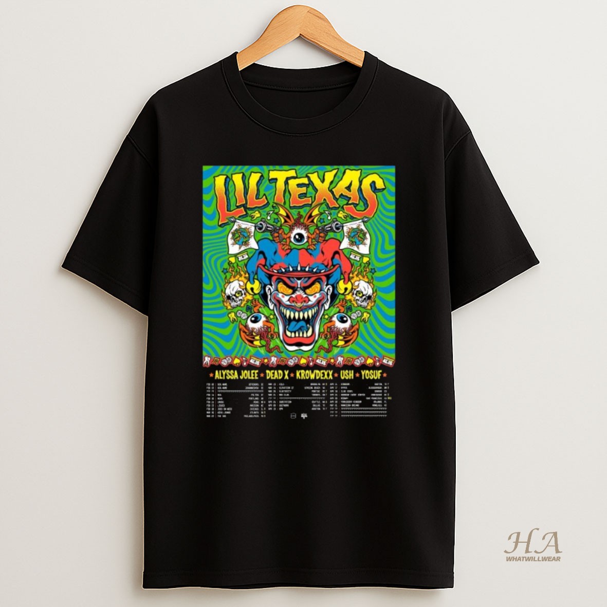 Official Lil Texas Were Going On Tour 2026 Long Sleve Shirt