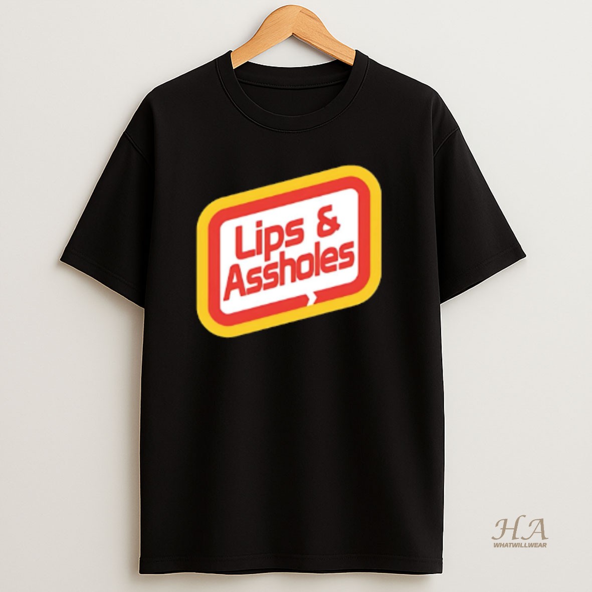 Official Lips And Assholes T Shirt