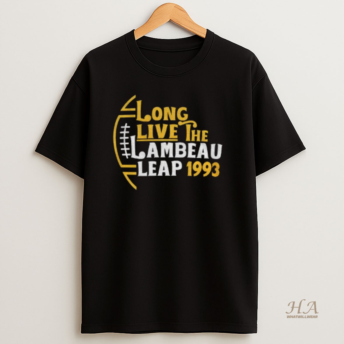 Official Long Live The Lambeau Leap 1993 Green Bay Packers Christmas T Shirt