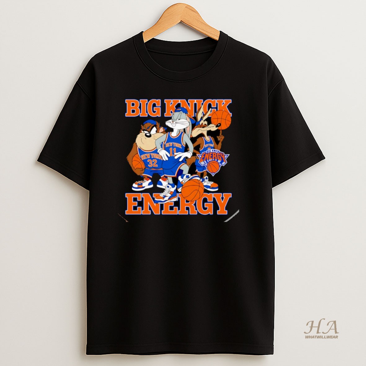 Official Looney Big Knick Energy New York Knicks Christmas Shirt