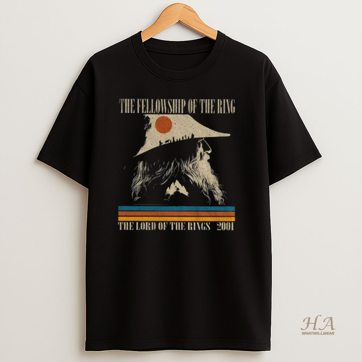 Official Lord Of The Rings The Fellowship Of The Ring Vintage T Shirt