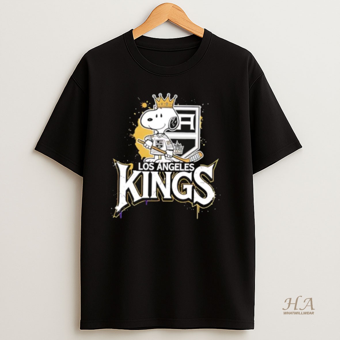 Official Los Angeles Kings Snoopy Peanuts 2026 T Shirt