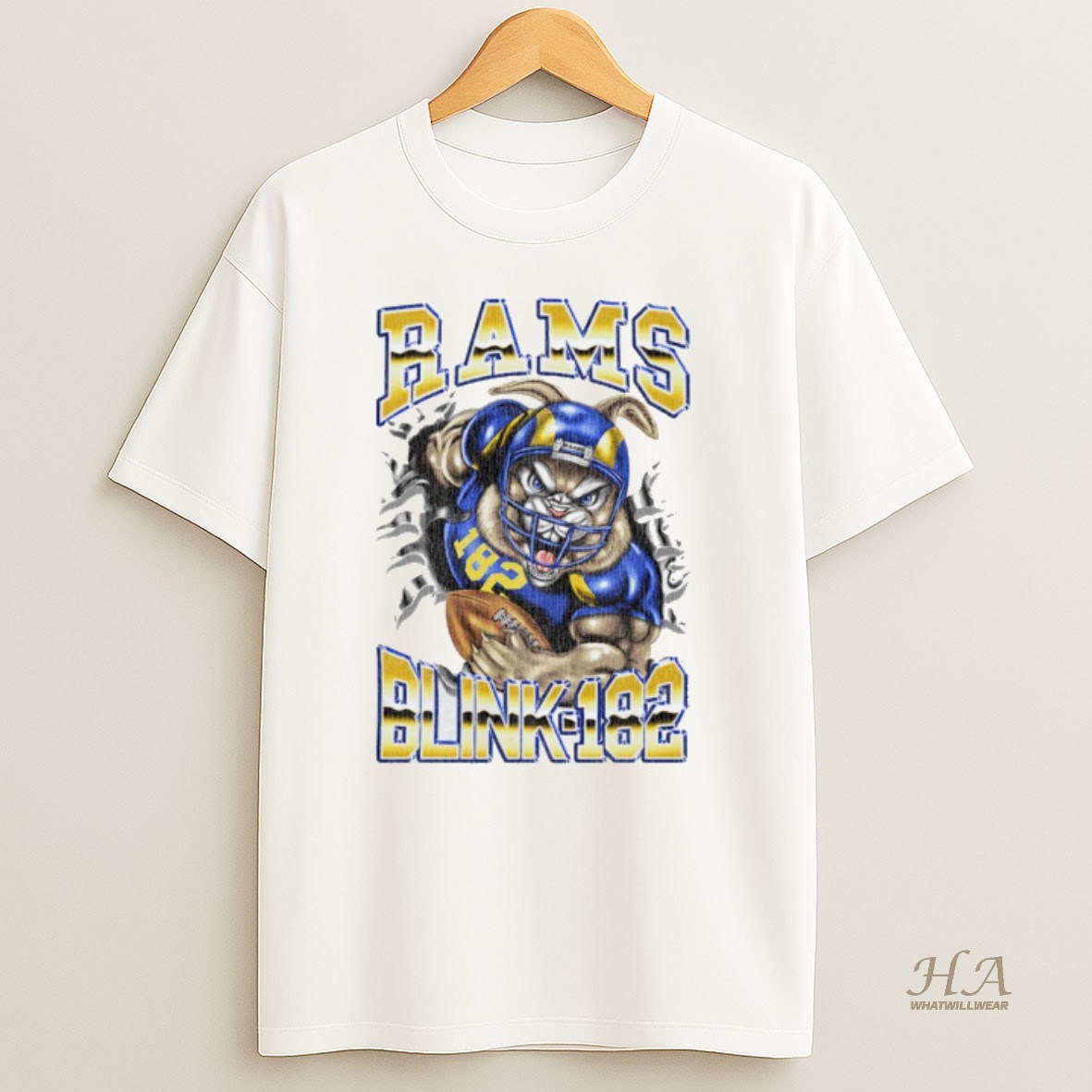 Official Los Angeles Rams Nfl Touchdown T Shirt
