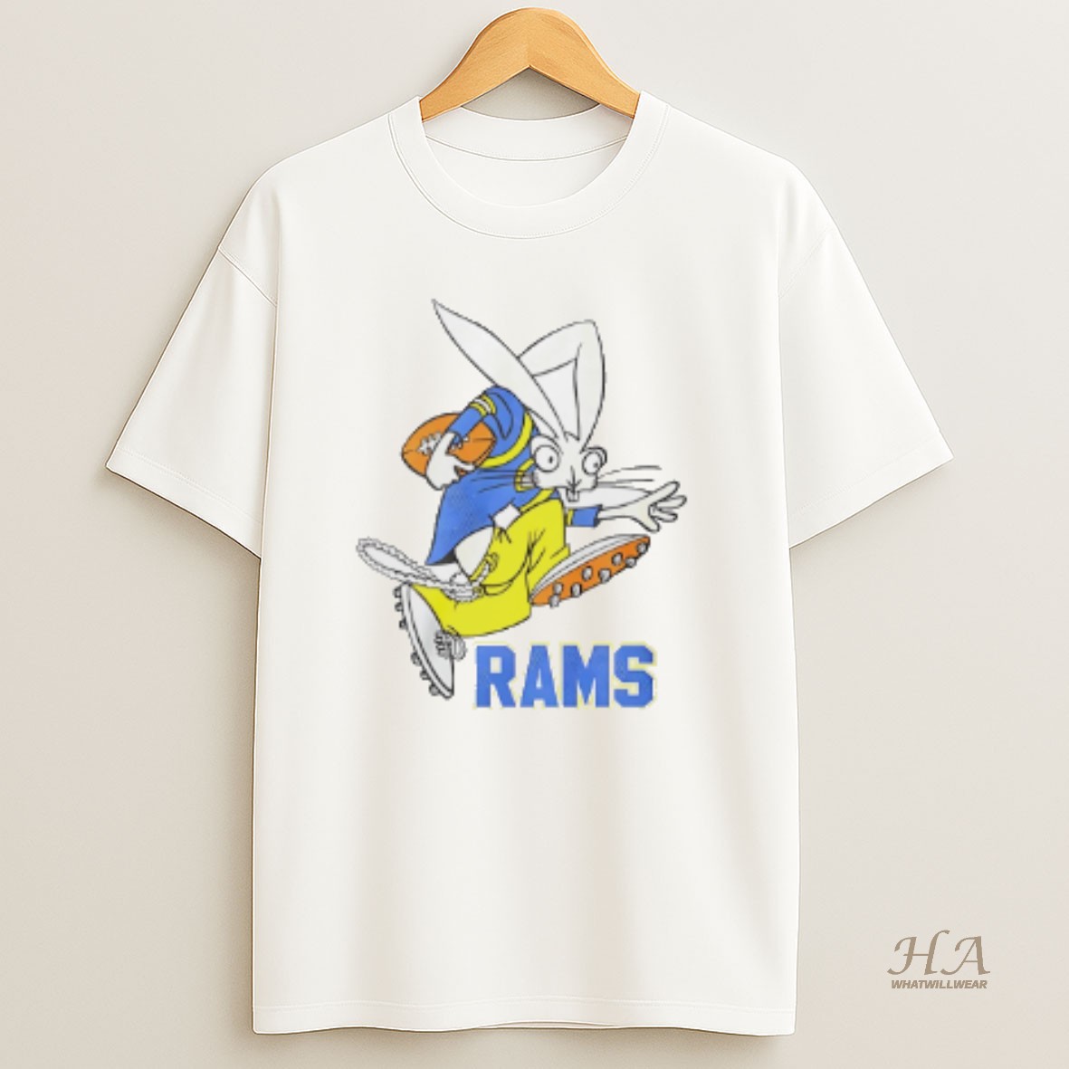Official Los Angeles Rams X Blink 182 Cartoon T Shirt
