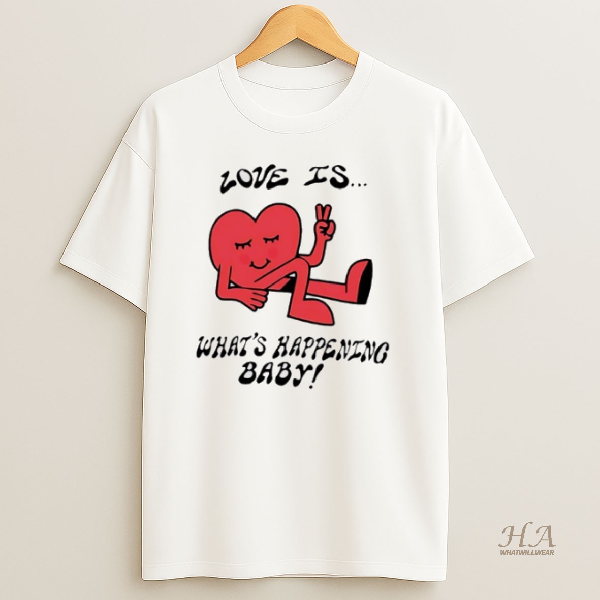 Official Love Is Whats Happening Baby T Shirt