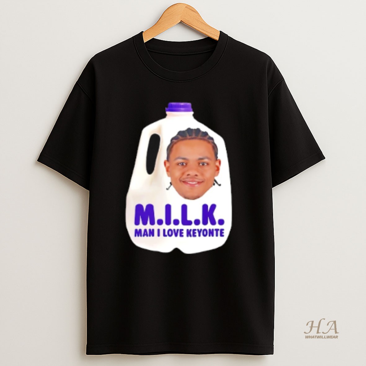 Official Milk Man I Love Keyonte Utah Jazz T Shirt