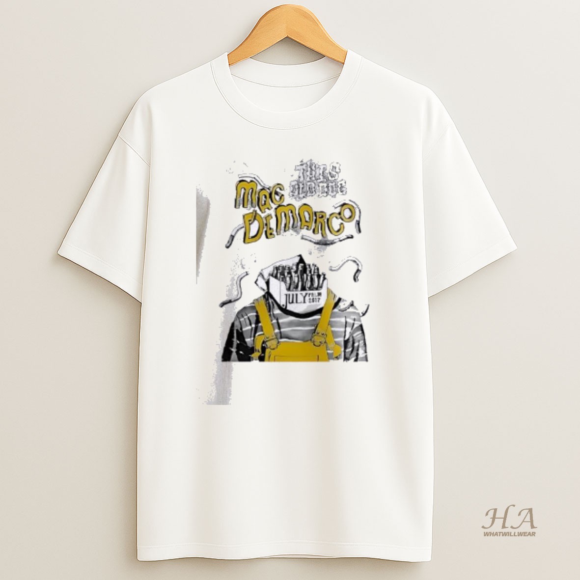 Official Mac Demarco 2025 Canada Tour T Shirt