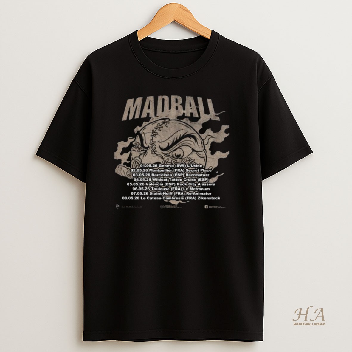 Official Madball Spring Summer 2026 Long Sleve Shirt