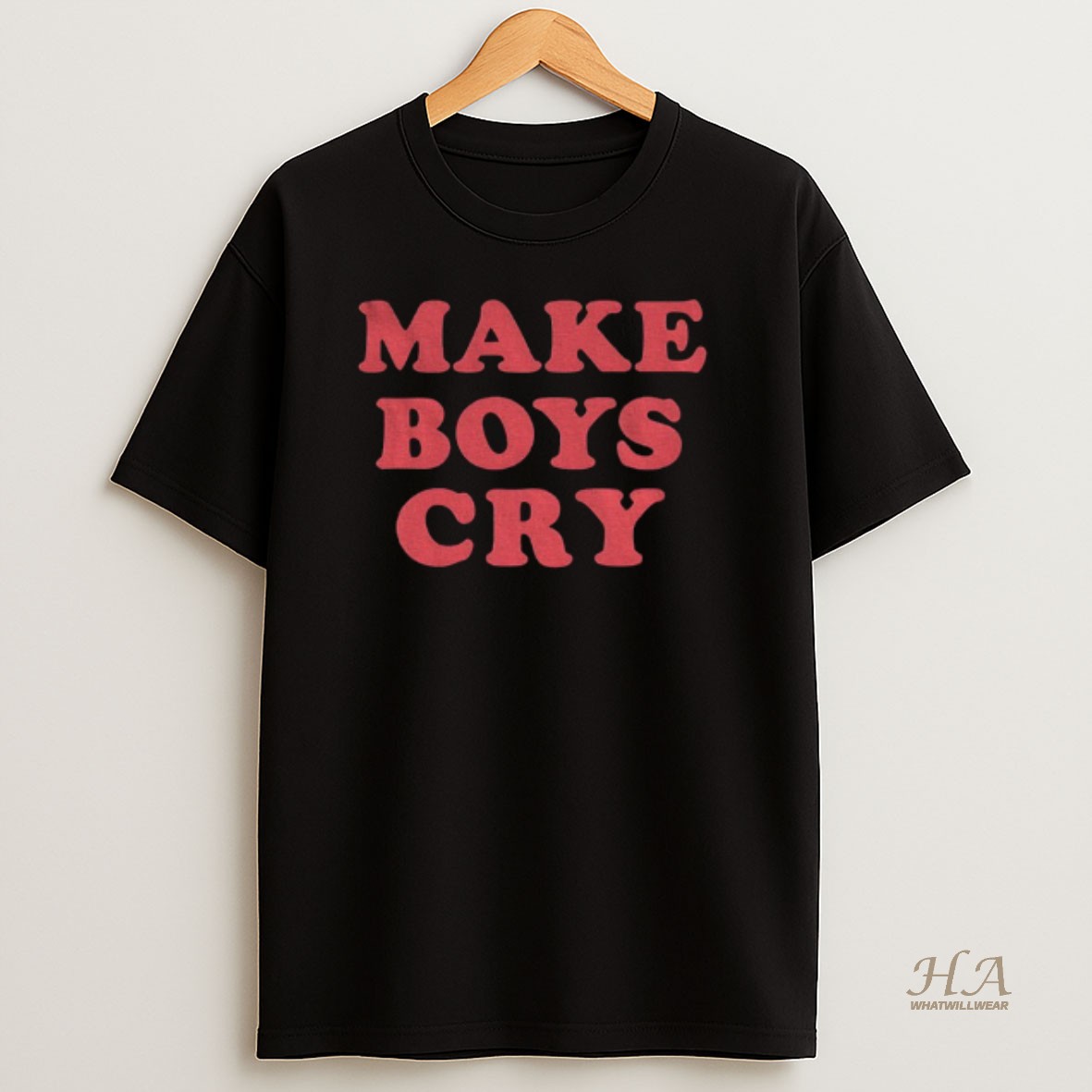 Official Make Boys Cry T Shirt