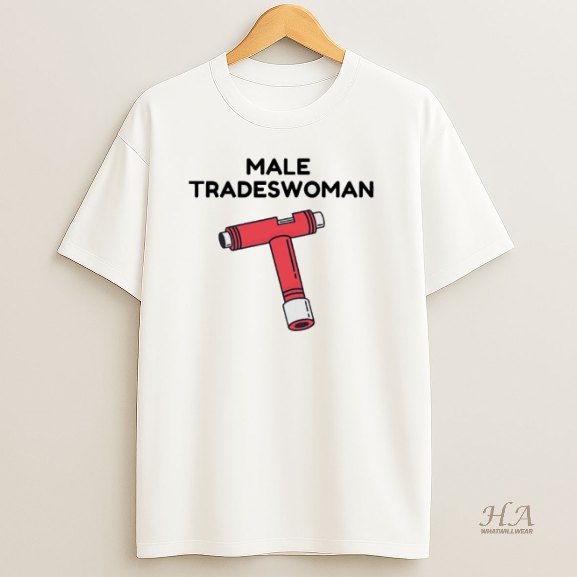 Official Male Tradeswoman T Shirt