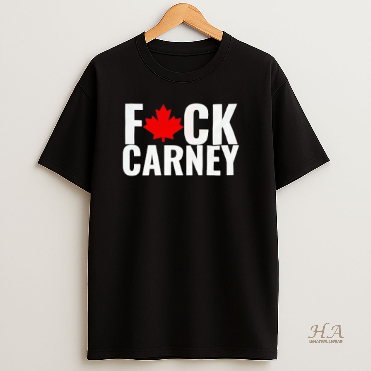 Official Maple Leaf Fck Carney Flag Canada T Shirt