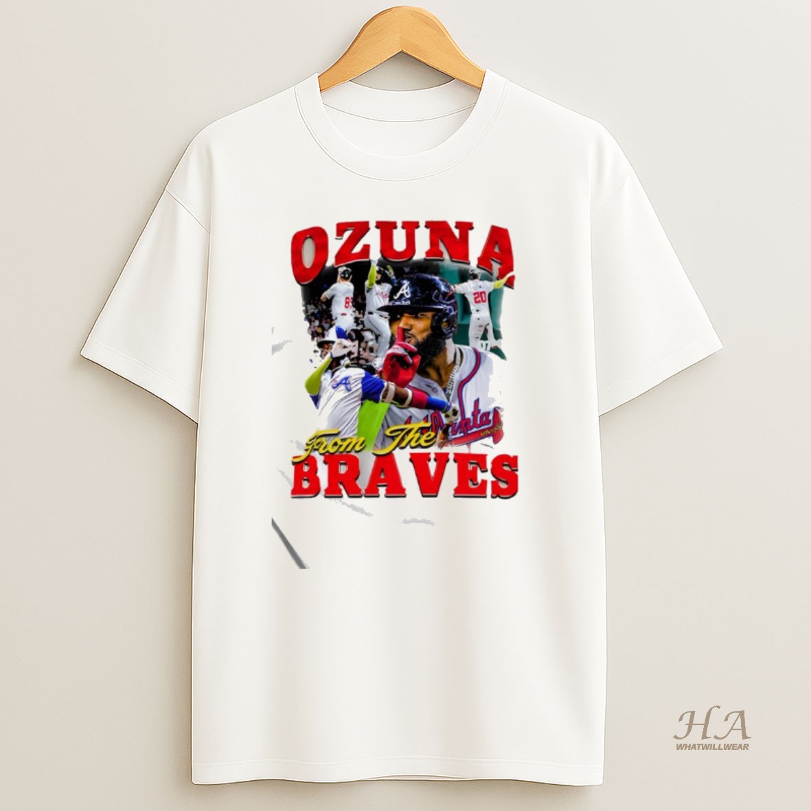 Official Marcell Ozuna From The Braves T Shirt