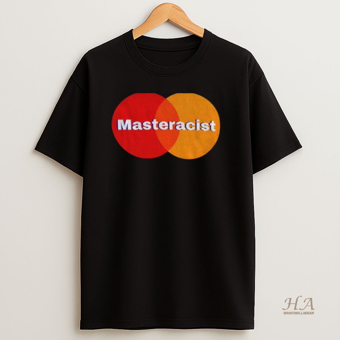 Official Masterracist Mastercard Logo Parody T Shirt