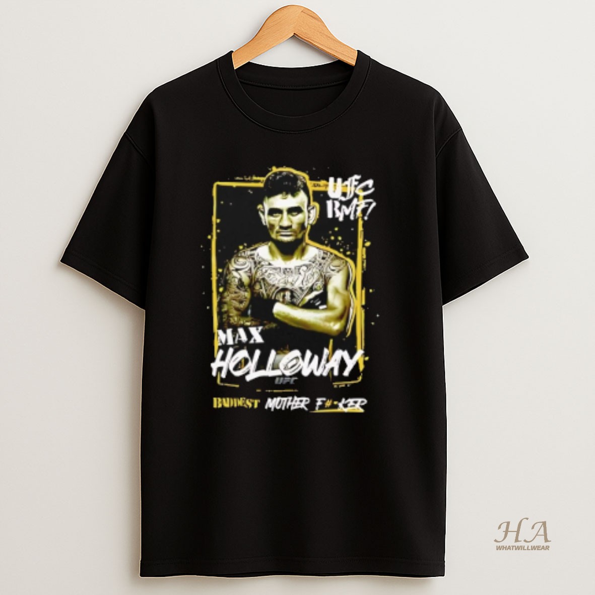 Official Max Holloway Ufc 300 Bmf Championship Shirt