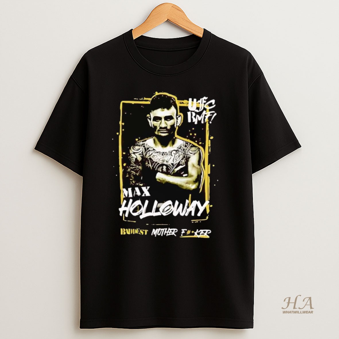 Official Max Holloway Baddest Mother Fucker Shirt