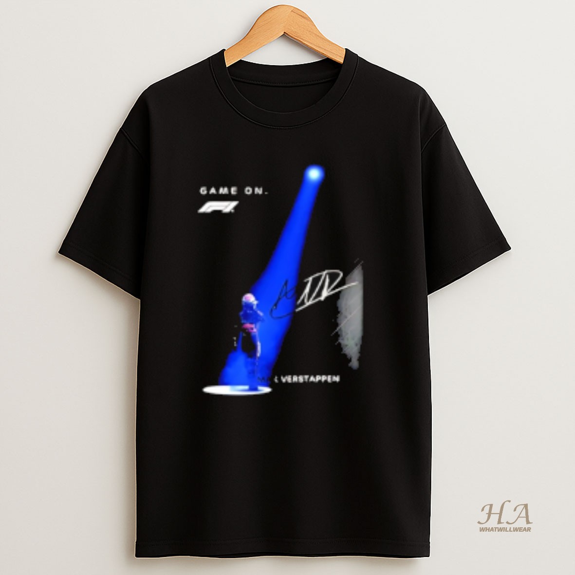 Official Max Verstappen Game On 2025 World Champions T Shirt