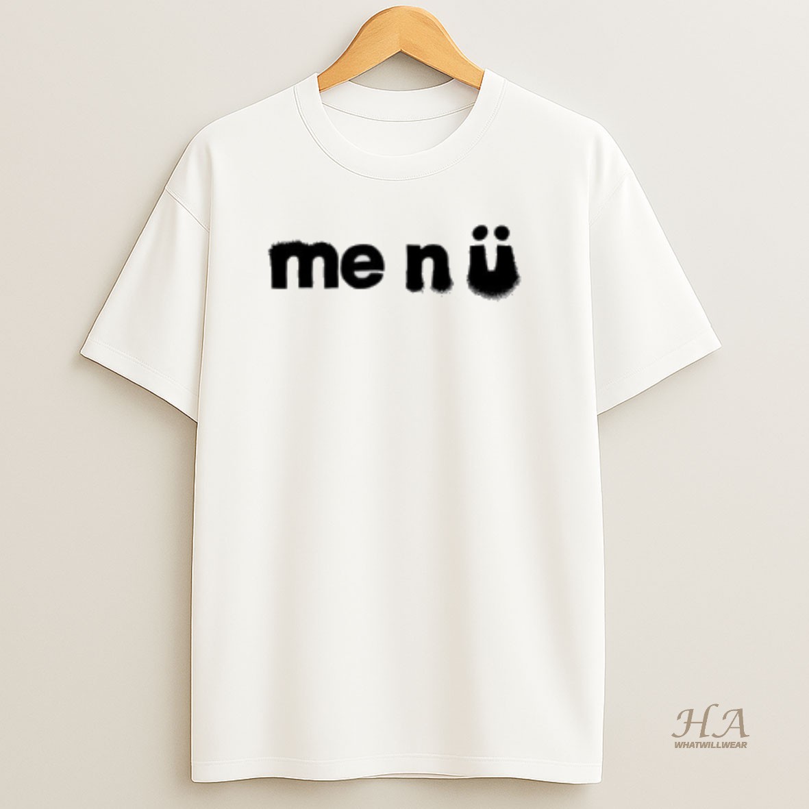 Official Me N U Logo T Shirt