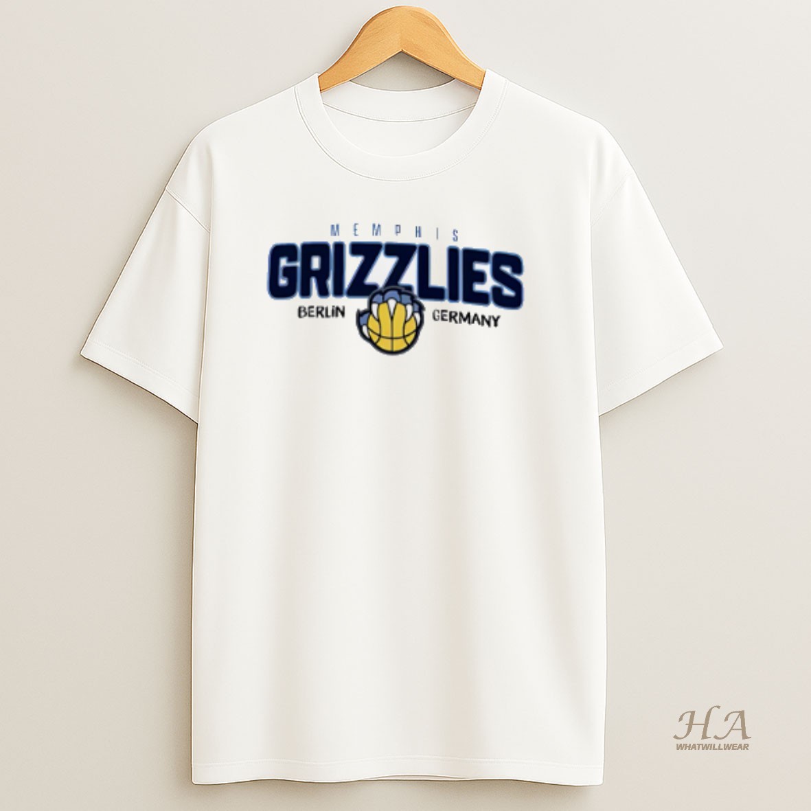 Official Memphis Grizzlies 2026 Berlin Games T Shirt