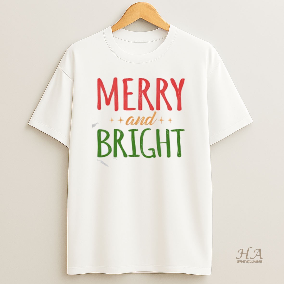 Official Merry Bright Christmas Shirt