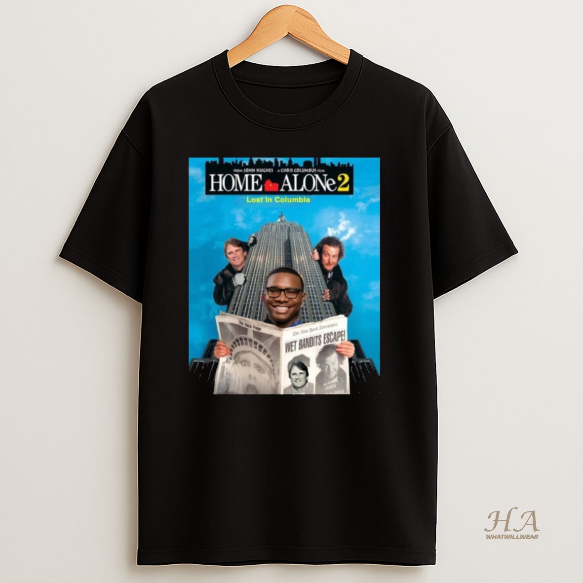 Official Merry Christmas Lanorris Sellers From John Hughes A Chris Columbus Film Home Alone 2 Lost In Columbia T Shirt