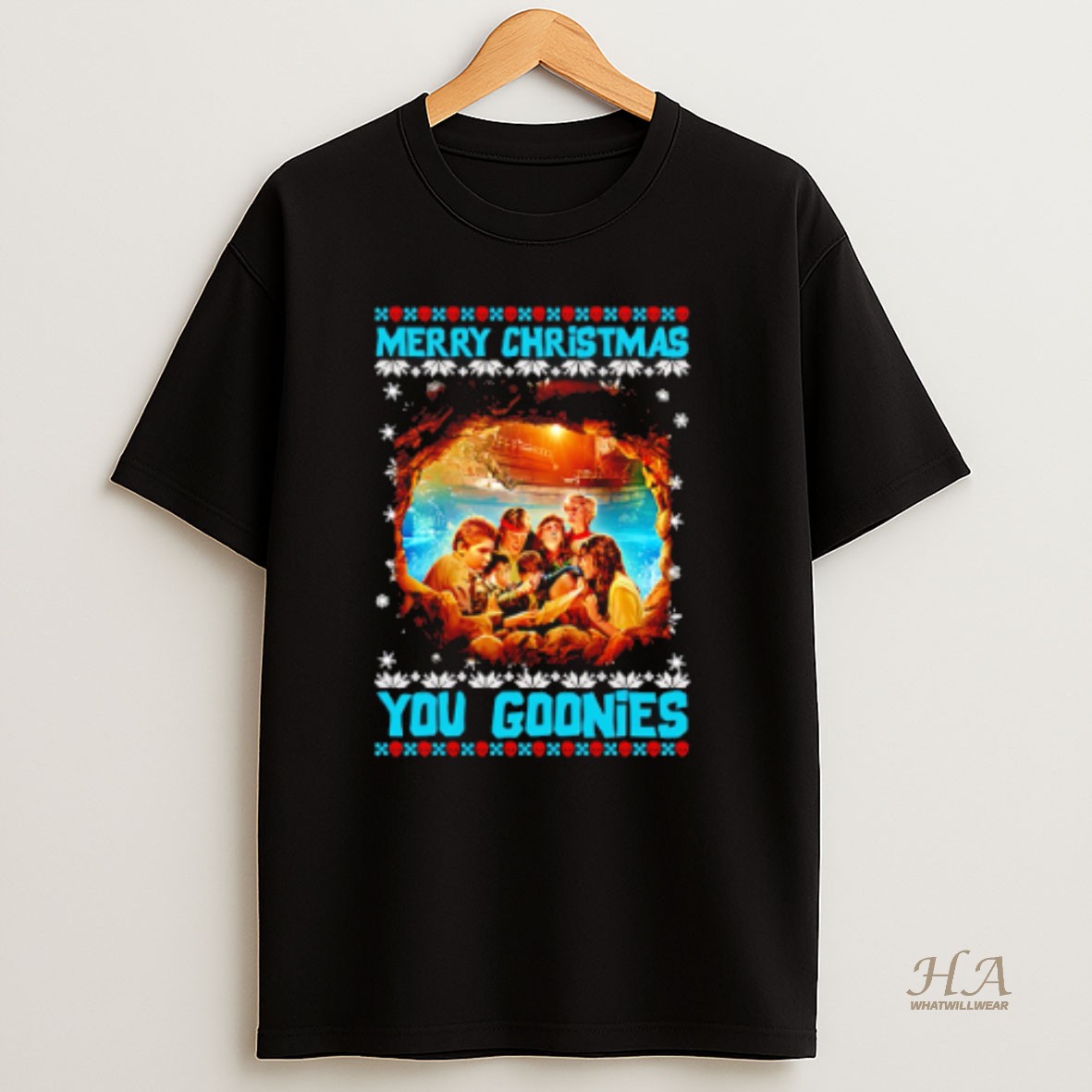 Official Merry Christmas You Goonies Christmas T Shirt