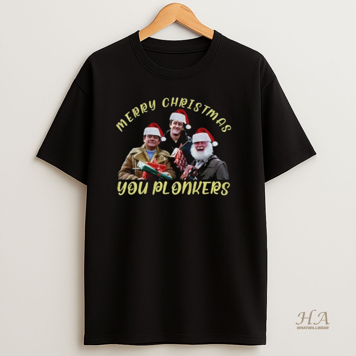 Official Merry Christmas You Plonkers Only Fools And Horses T Shirt