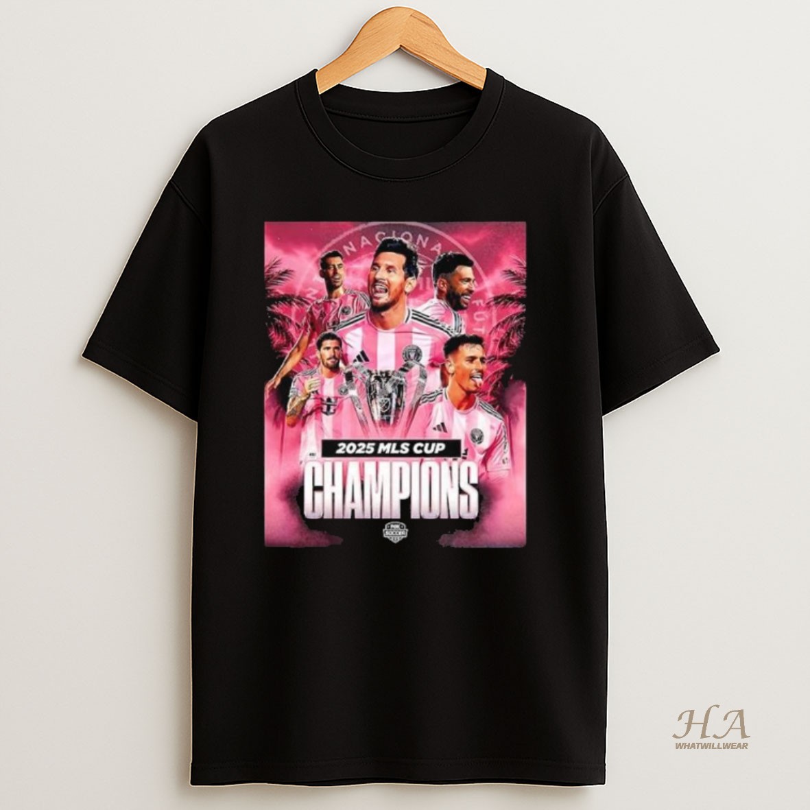 Official Messi And Miami Are Mls Cup Champions 2025 Long Sleve Shirt