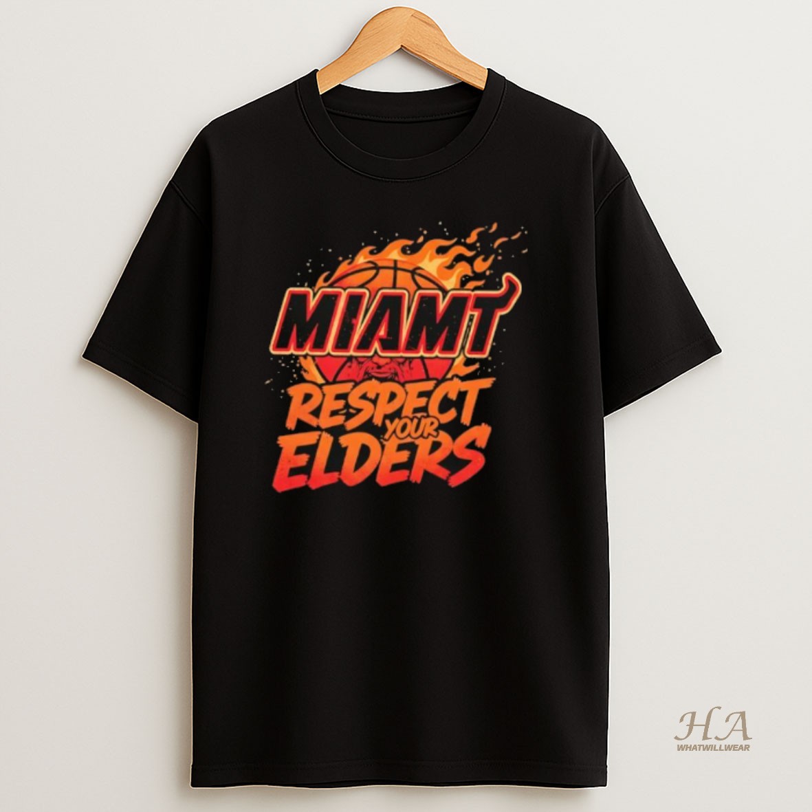 Official Miami Heat Respect Your Elders T Shirt