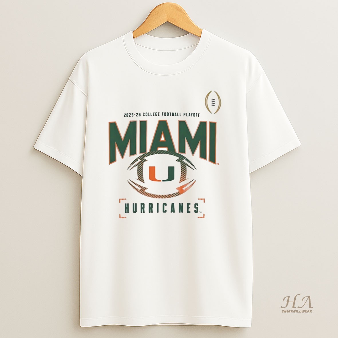 Official Miami Hurricanes College Football Playoff 2026 Shirt