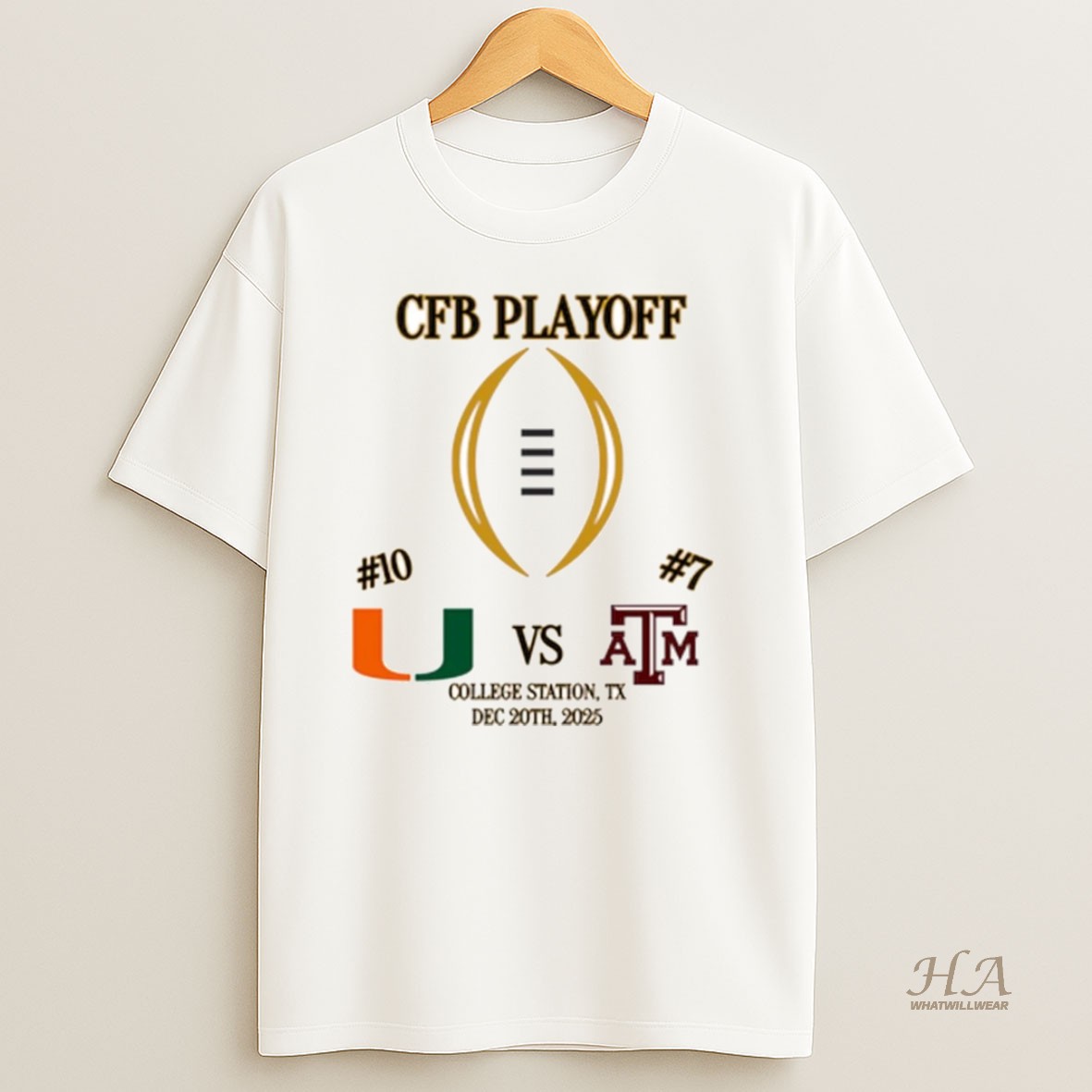 Official Miami Hurricanes Vs Shirt