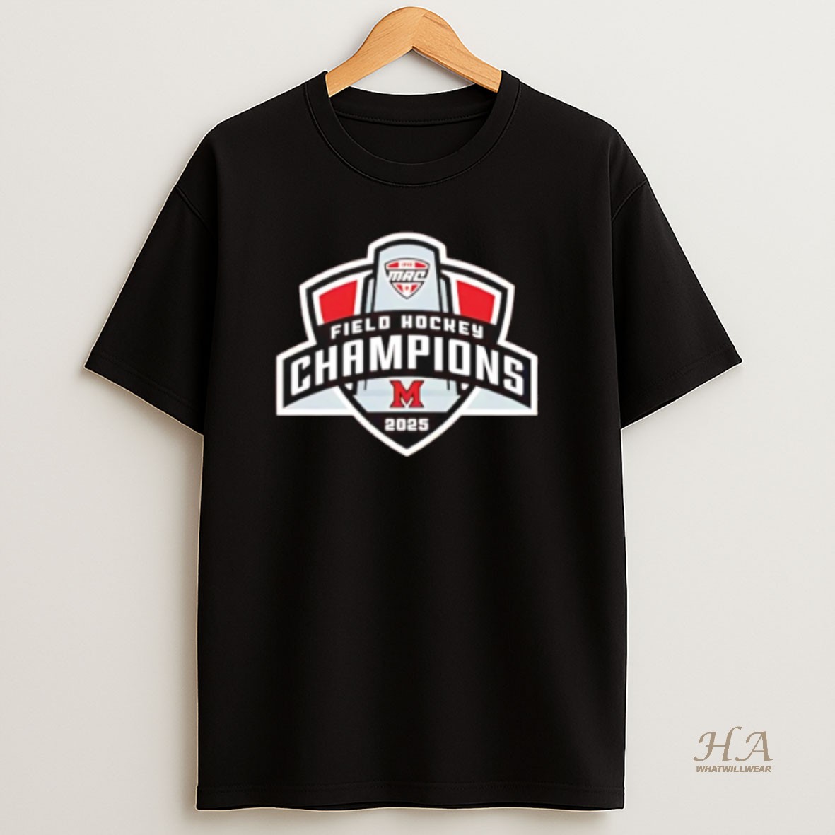 Official Miami Womens Field Hockey Mac Champions T Shirt