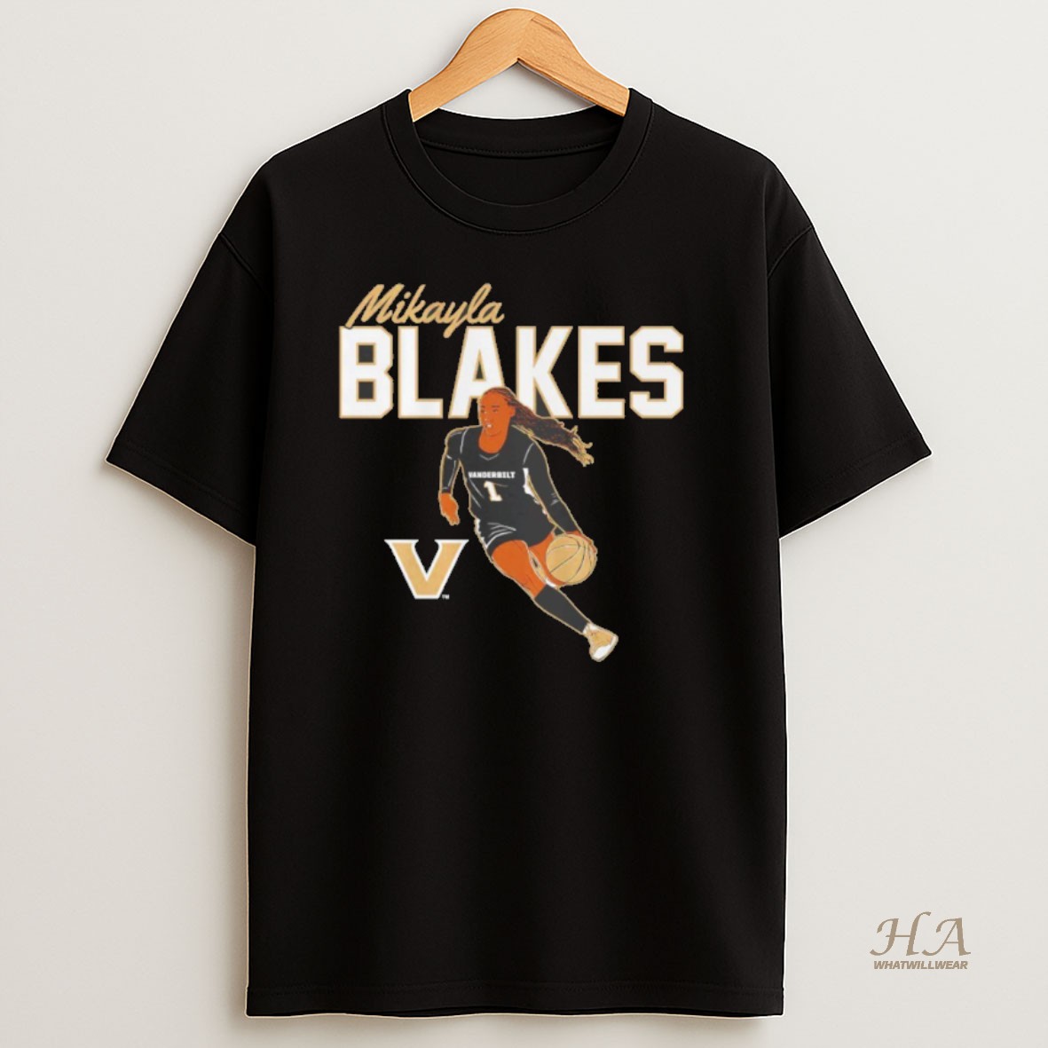 Official Mikayla Blakes Vanderbilt Commodores Wnba Name Pose Shirt