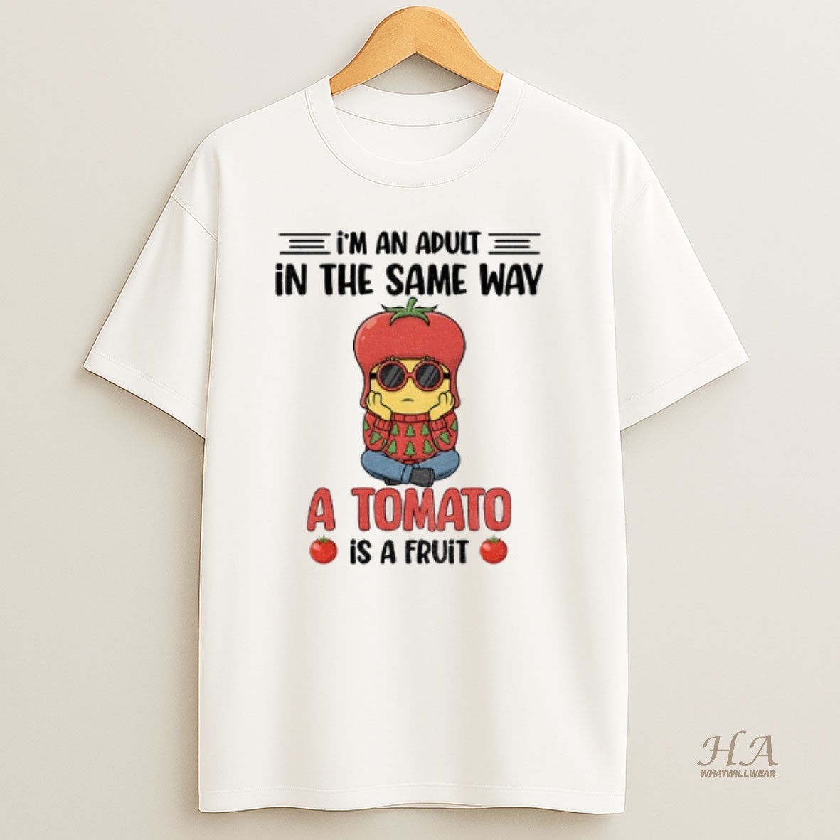 Official Minion Im An Adult In The Same Way A Tomato Is A Fruit T Shirt