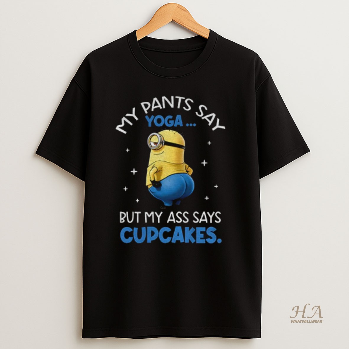 Official Minion My Pants Say Yoga But My Ass Says Cupcakes Shirt