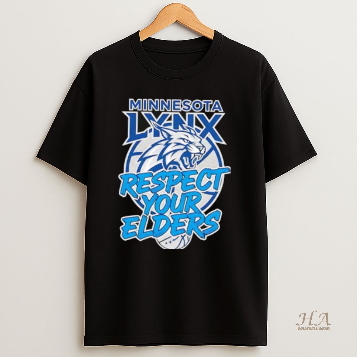 Official Minnesota Lynx Respect Your Elders T Shirt