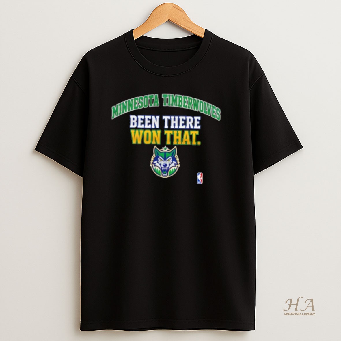 Official Minnesota Timberwolves Been There Won That T Shirt